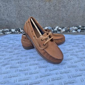 Dartmouth Honey Leather Nubuck / Deck shoes Sizes 3 to 8