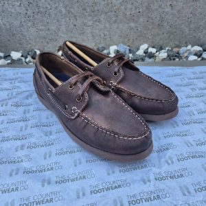 Dartmouth Rustic Brown Leather / Deck shoes Sizes 3 to 8