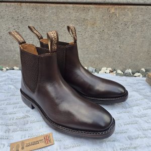 Williams (Good Year Welted) Cognac All Leather Premium Quality Chelsea Boot